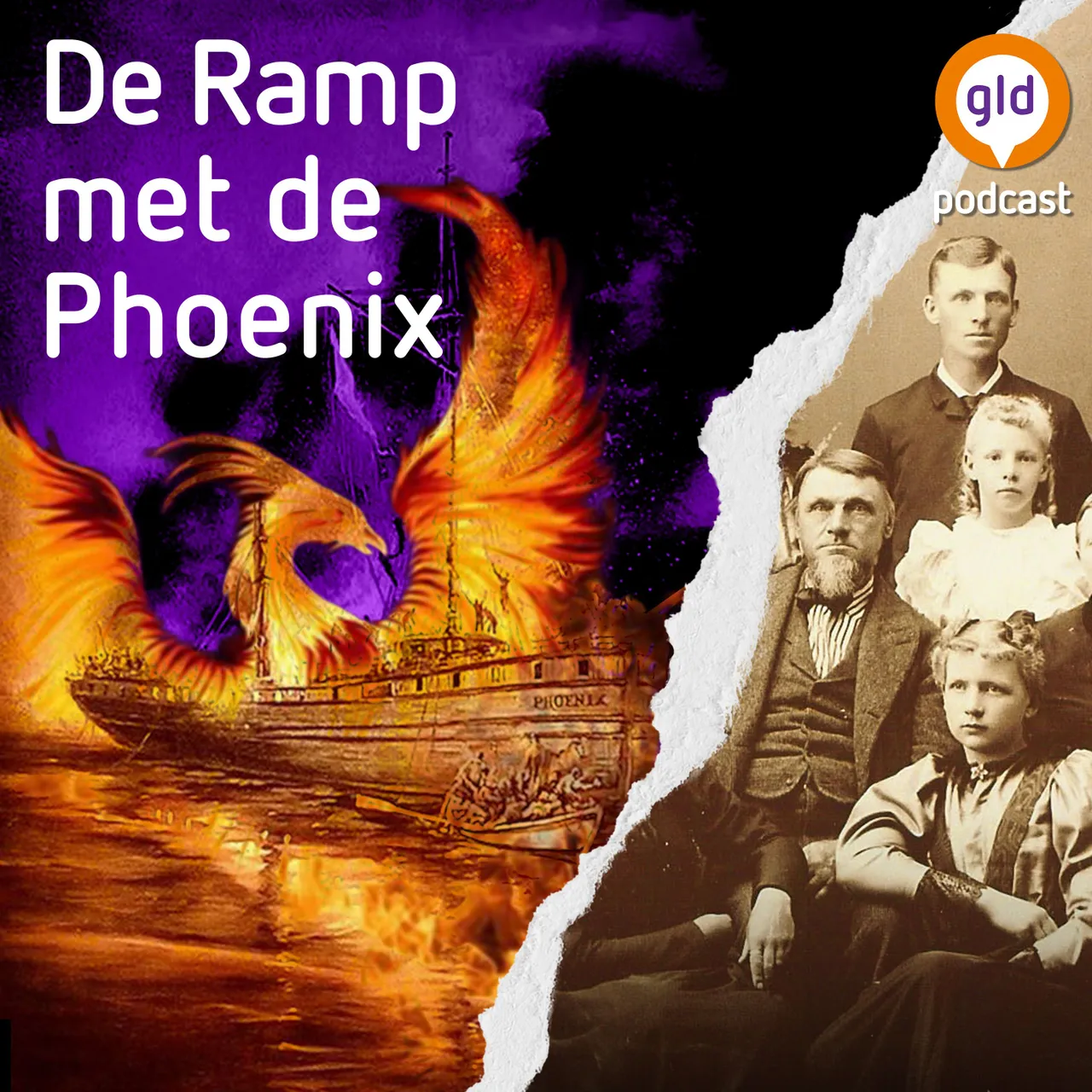 tegel de ramp met de phoenix