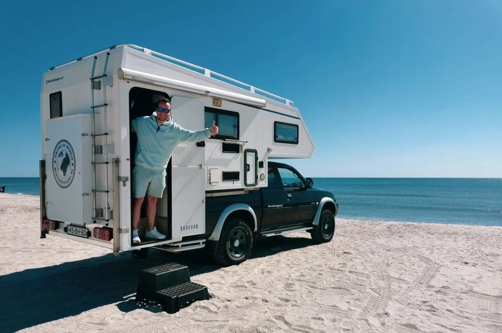 wildkamperen op het strand in florida wereldreizigersnl1