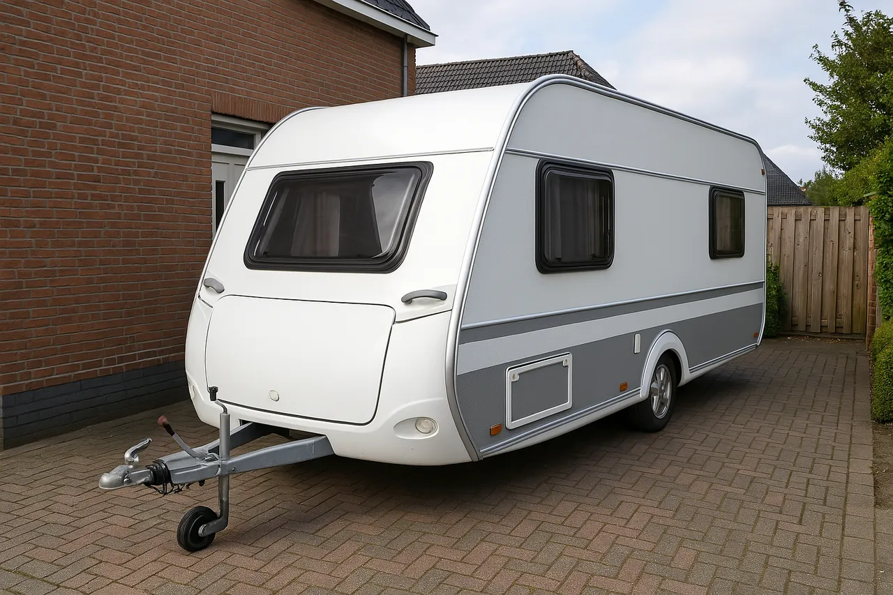 caravan oprit