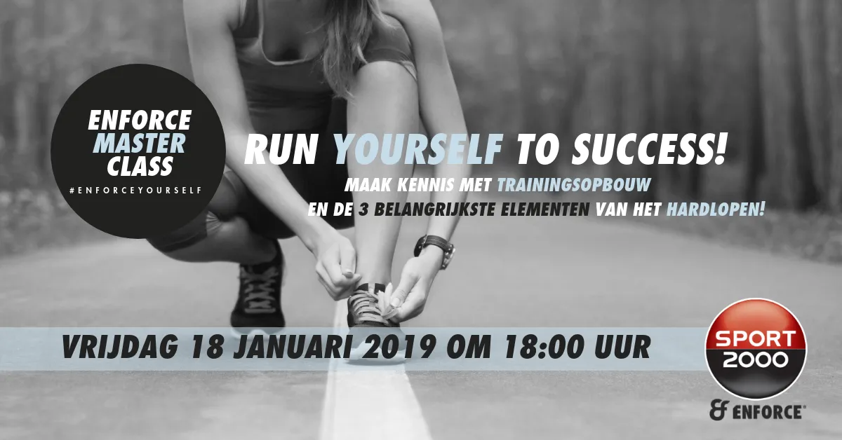 masterclass run yourself to success 18 januari 2019