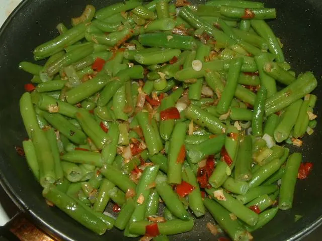 pittige sperziebonen