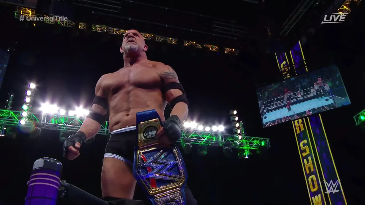 2017 und 2020: Goldberg hat den Universal-Champion-Titel zwei Mal gewonnen