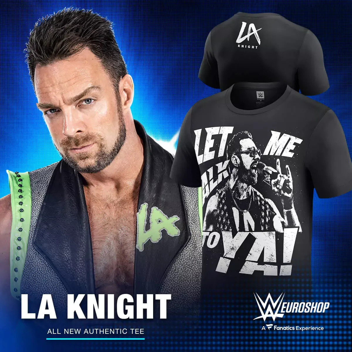 wwe la knight shirt 0923