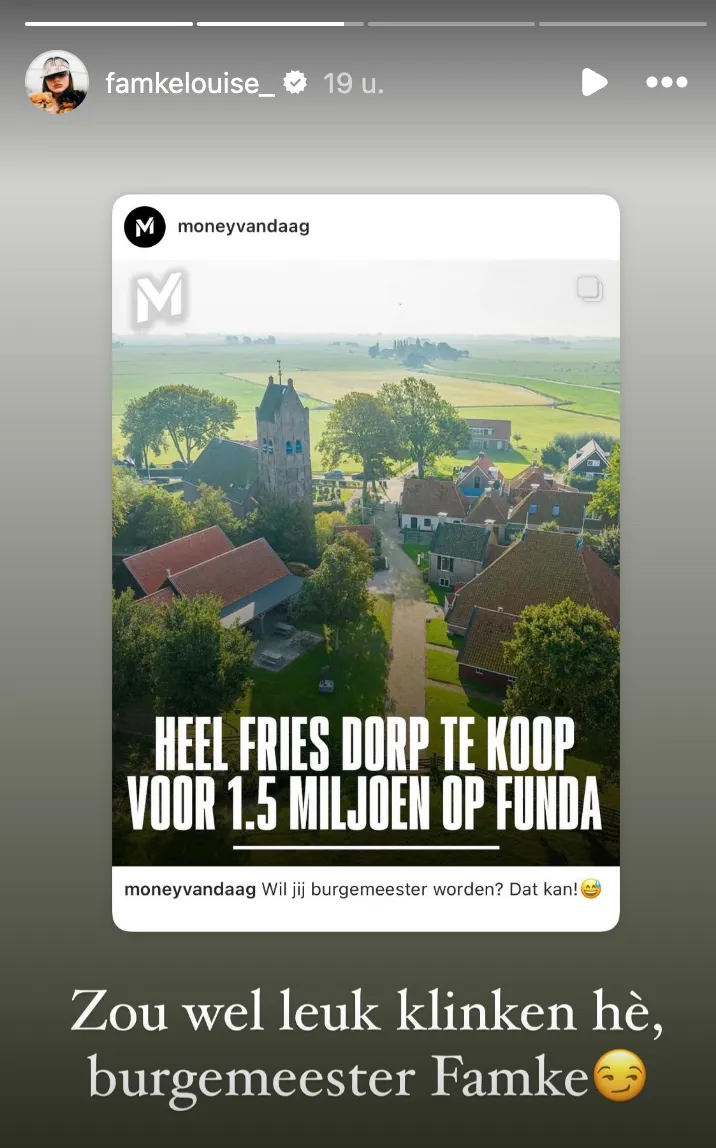 Beeld: Instagram @famkelouise_