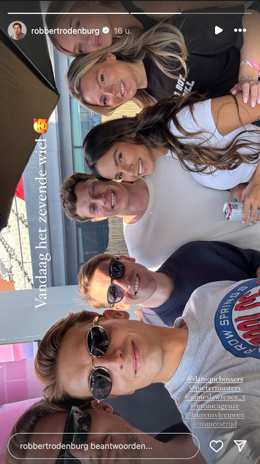 Bron: Instagram @robbertrodenburg