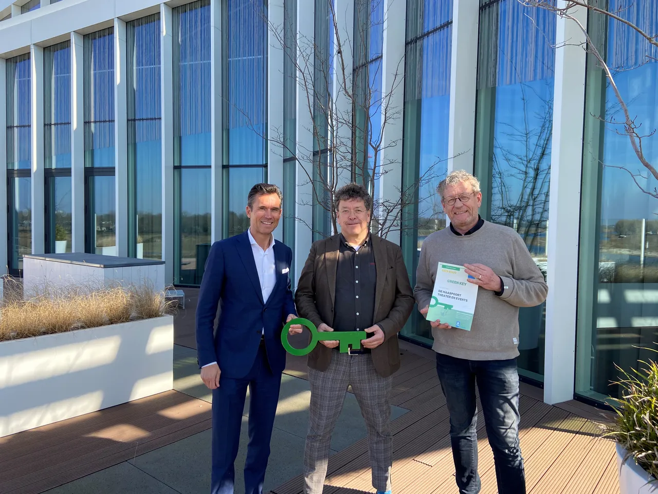 uitreiking green key goud