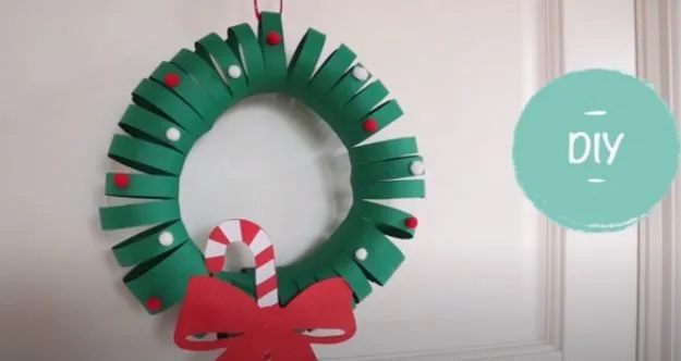 kerstkrans maken diy