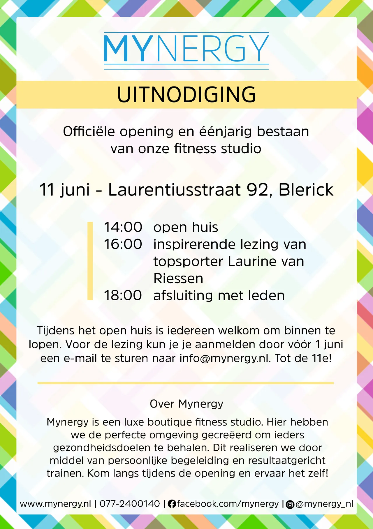 uitnodiging opening