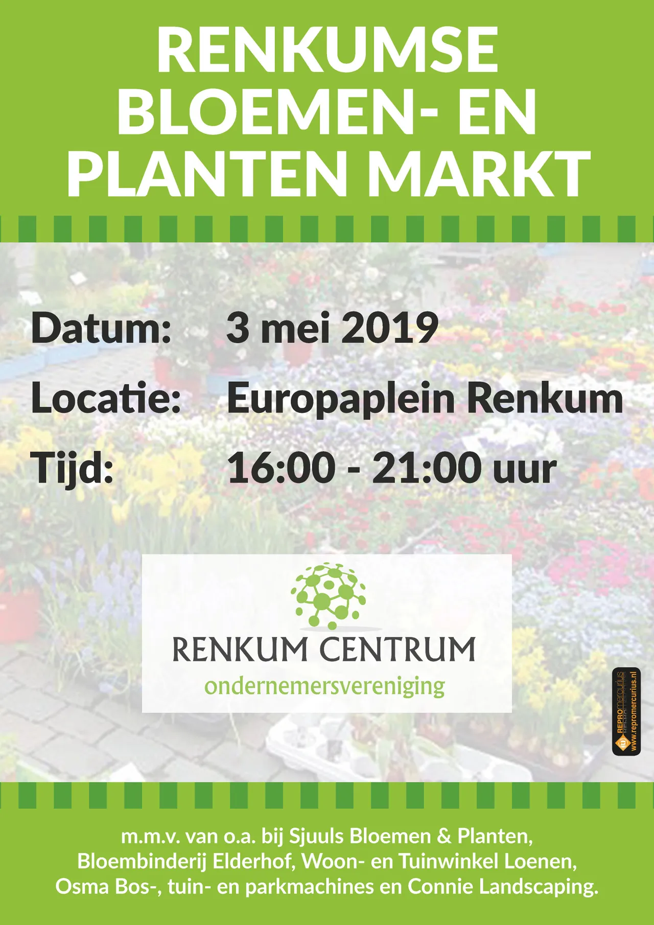 renkumcentrum 3mei bloem plantenmarkt