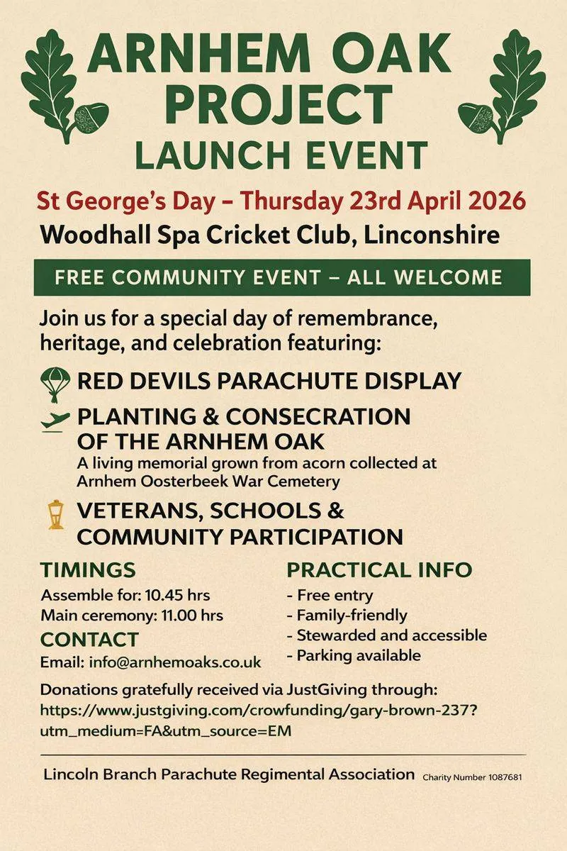 Arnhem Oaks Launch Event Poster