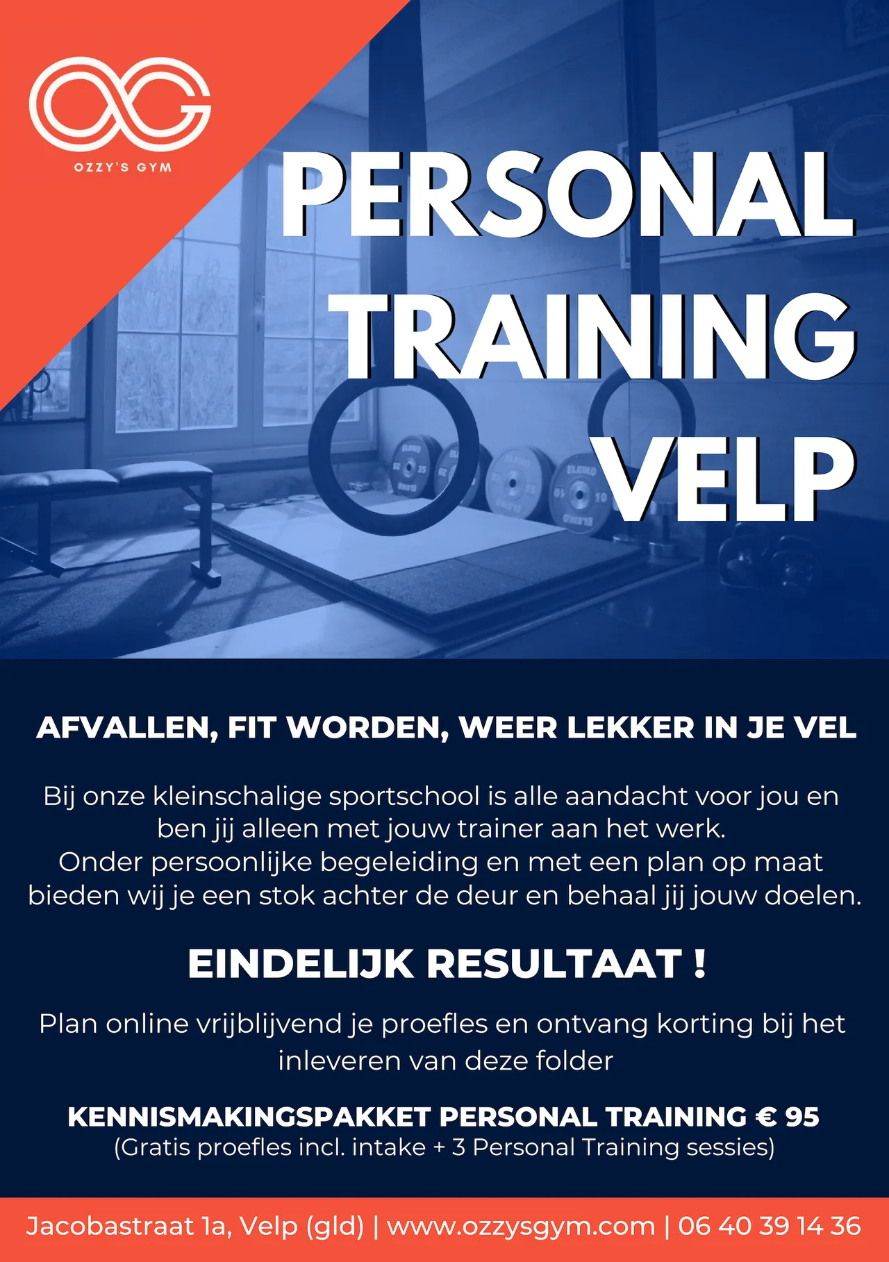 a5 formaat personal training velp 1