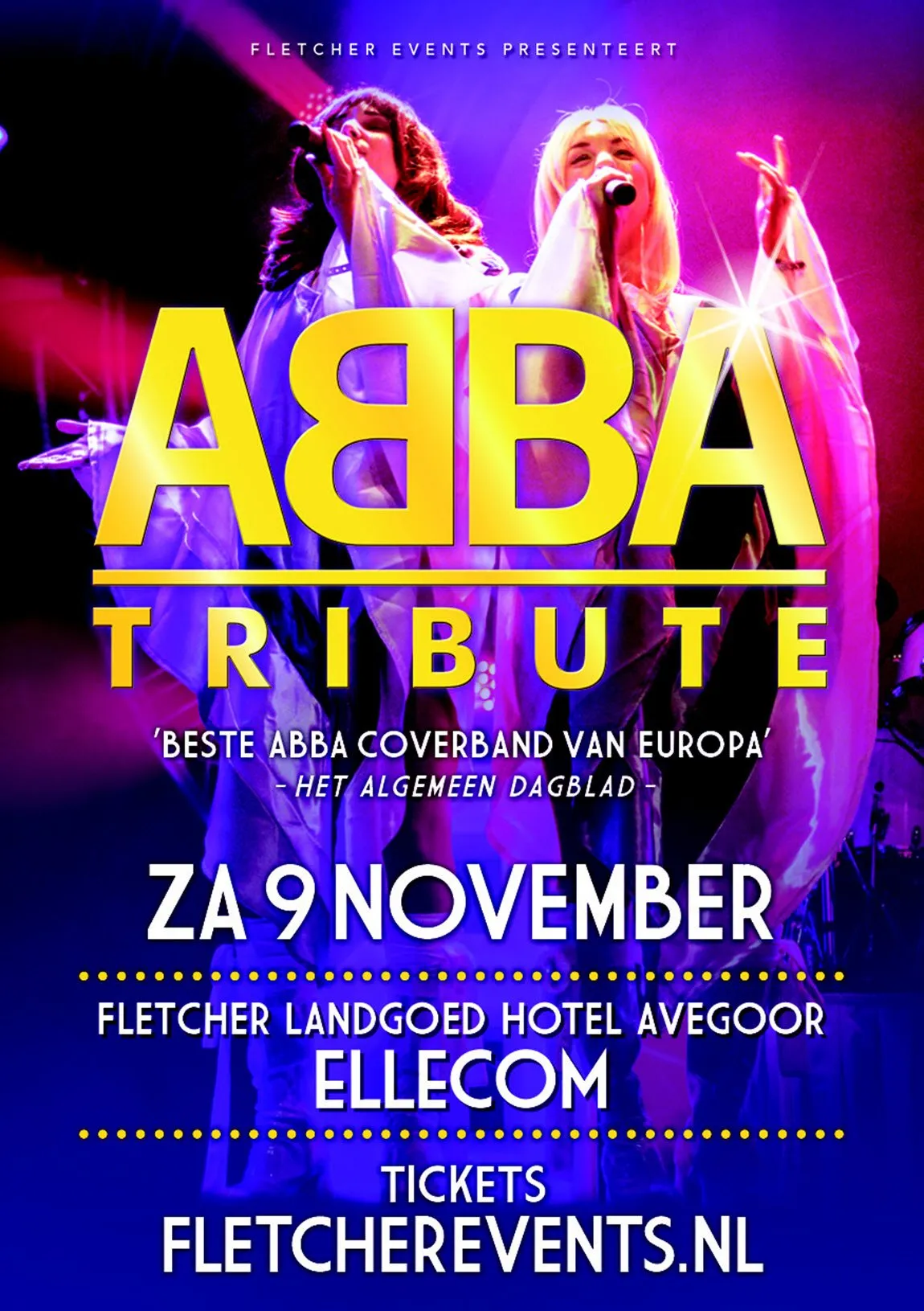 abba tribute fletcher landgoed hotel avegoor ellecom 2