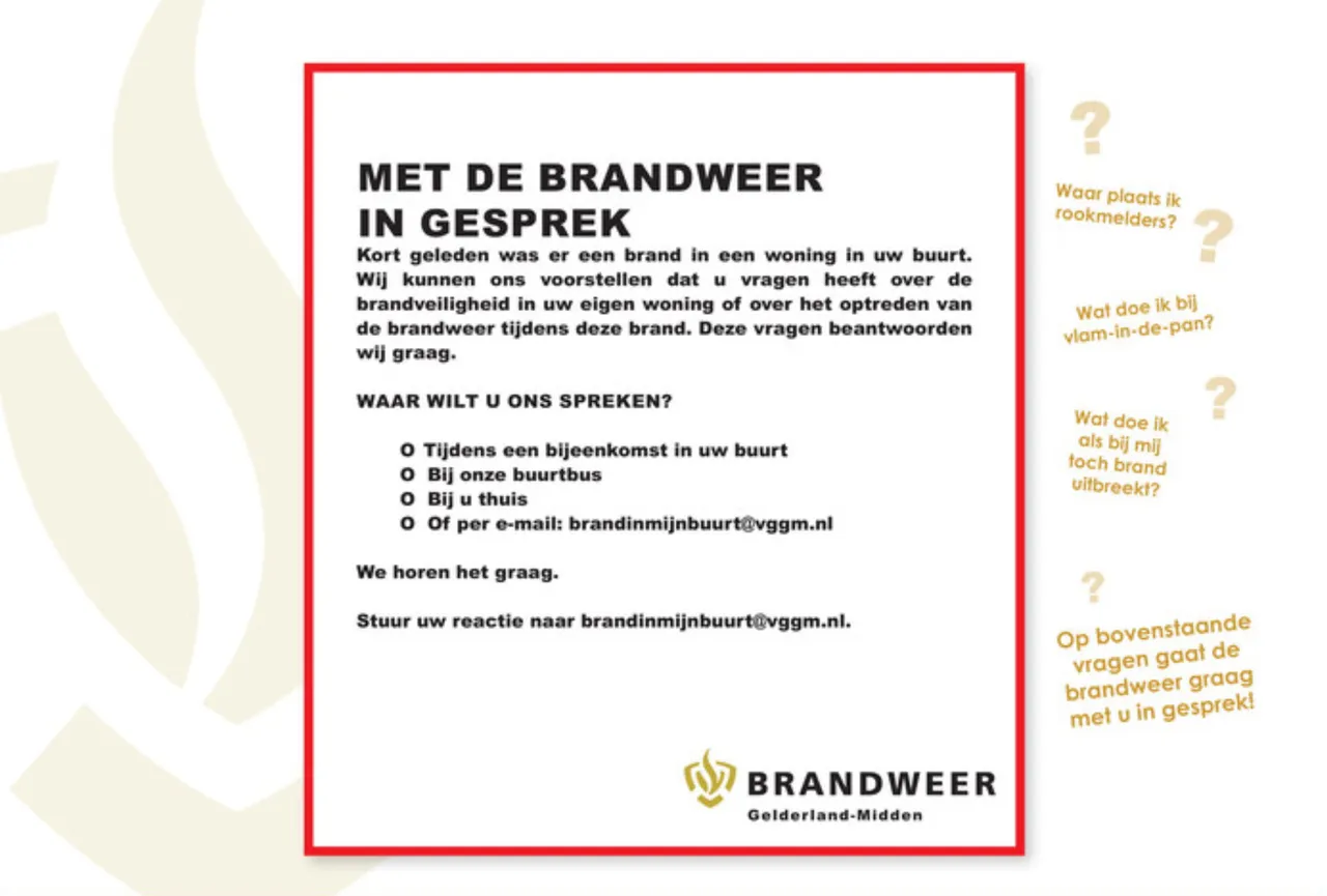 brand in mijn buurt brandweer gelderland midden