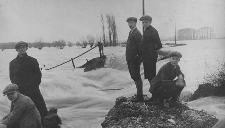 de steeg havikerwaard dijkdoorbraak en overstroming in de weert watersnood in 1926 5699