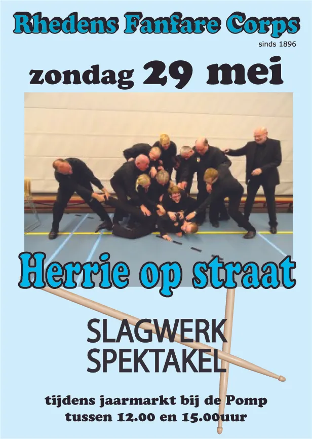 flyer slagwerkspectakel