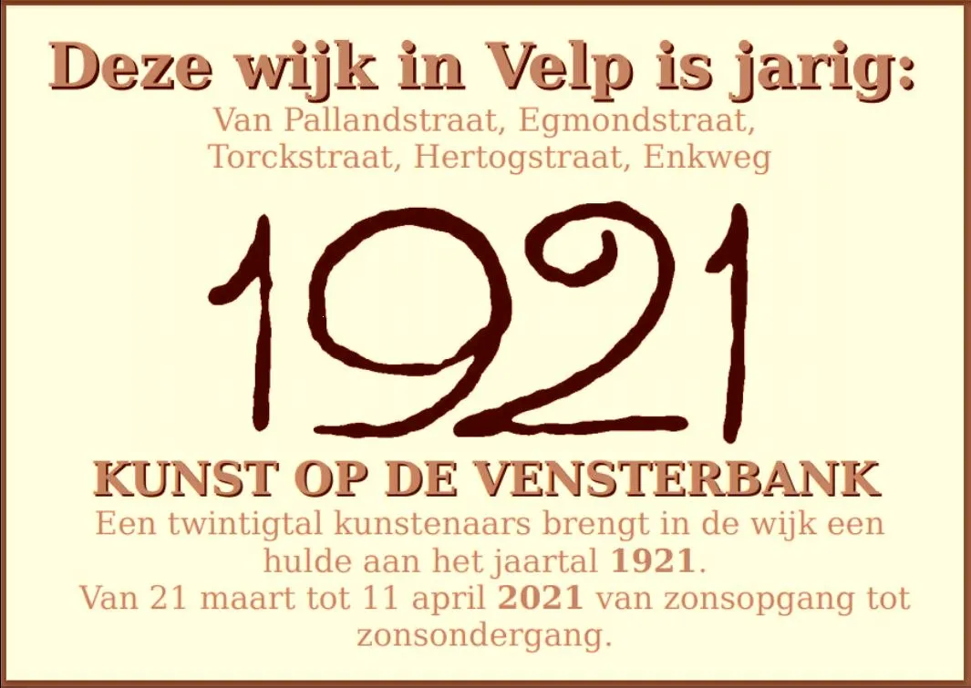 flyer voorkant 1921 1921