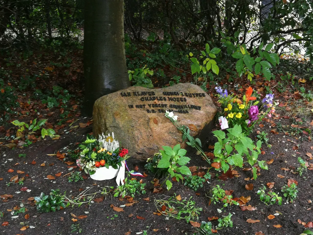 gedenksteen 25 10 2020 kl