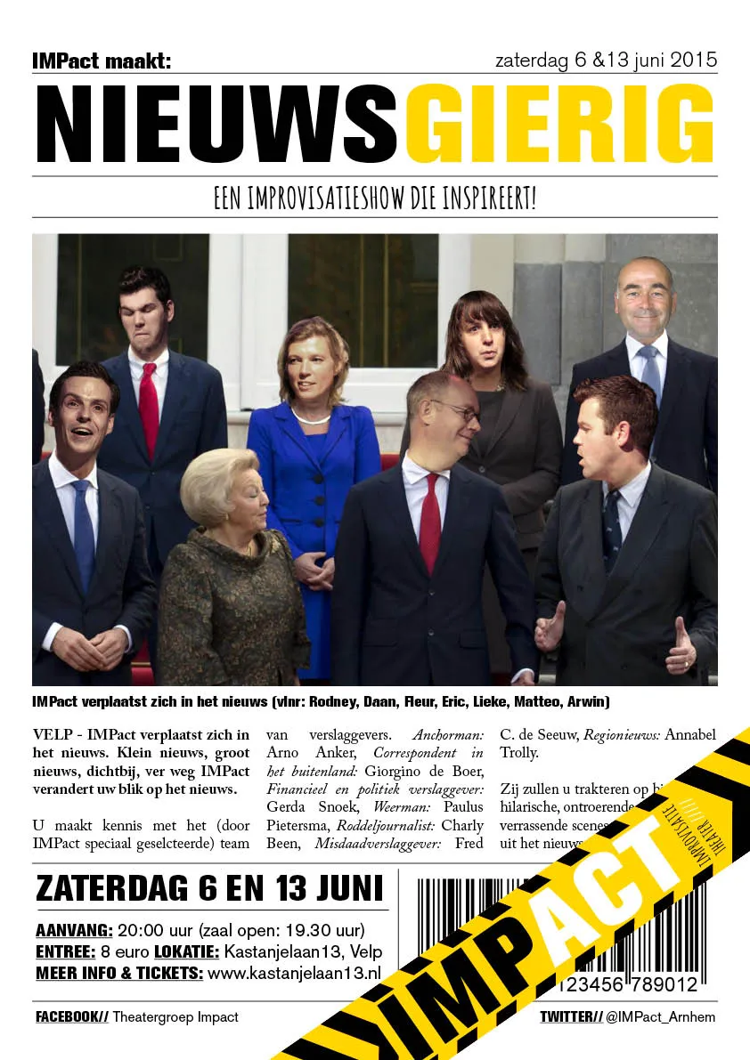 impact flyer nieuwsgierig