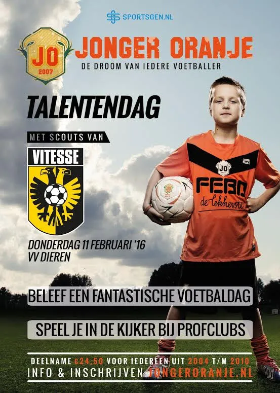jonger oranje