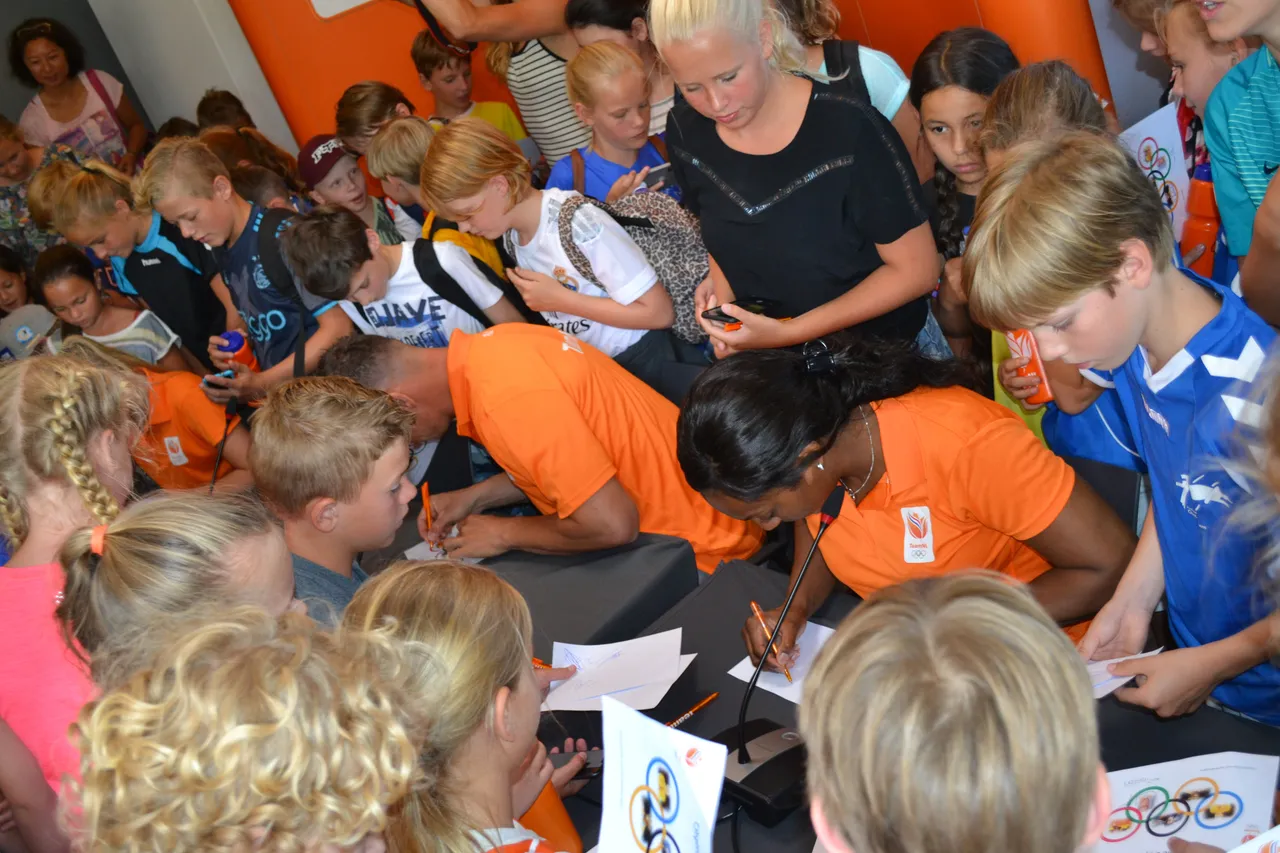 kinderpersconferentie olympic day nocnsf
