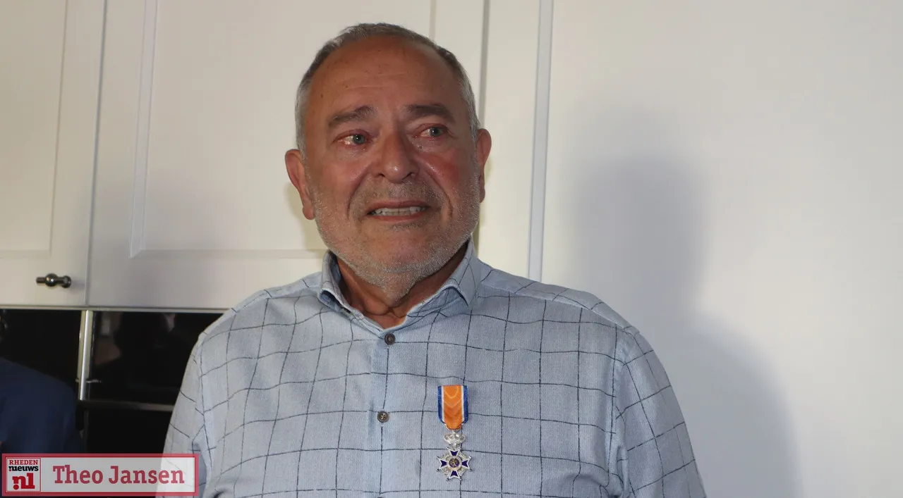lintjesregen gemeente rheden 2024 arjan flipse lid in de orde van oranje nassau 8