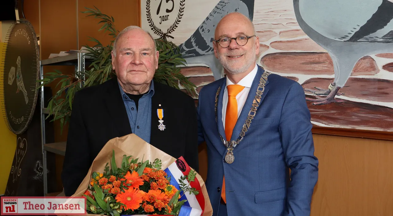 lintjesregen gemeente rheden 2024 henk bosveld lid in de orde van oranje nassau 2