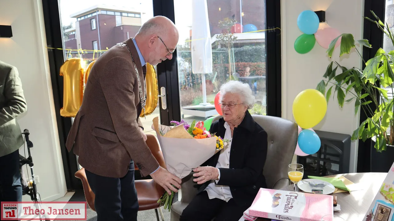 maria schuit nuninga 100 jaar gefeliciteerd 13 02 2024 1