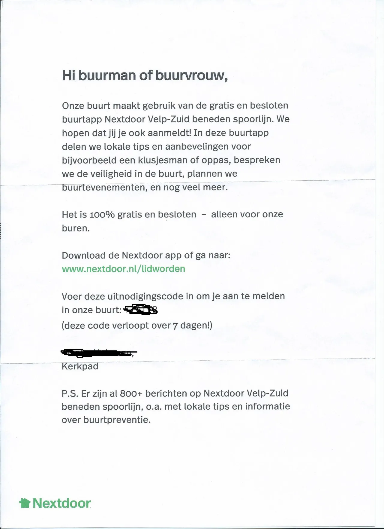 nextdoor brief