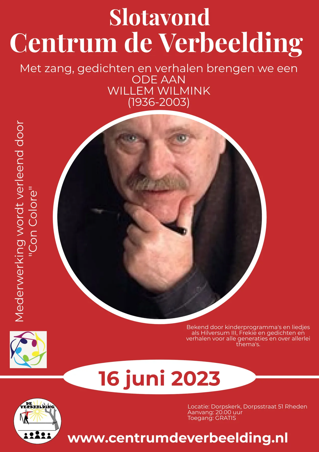 ode aan willem wilmink centrum de verbeelding