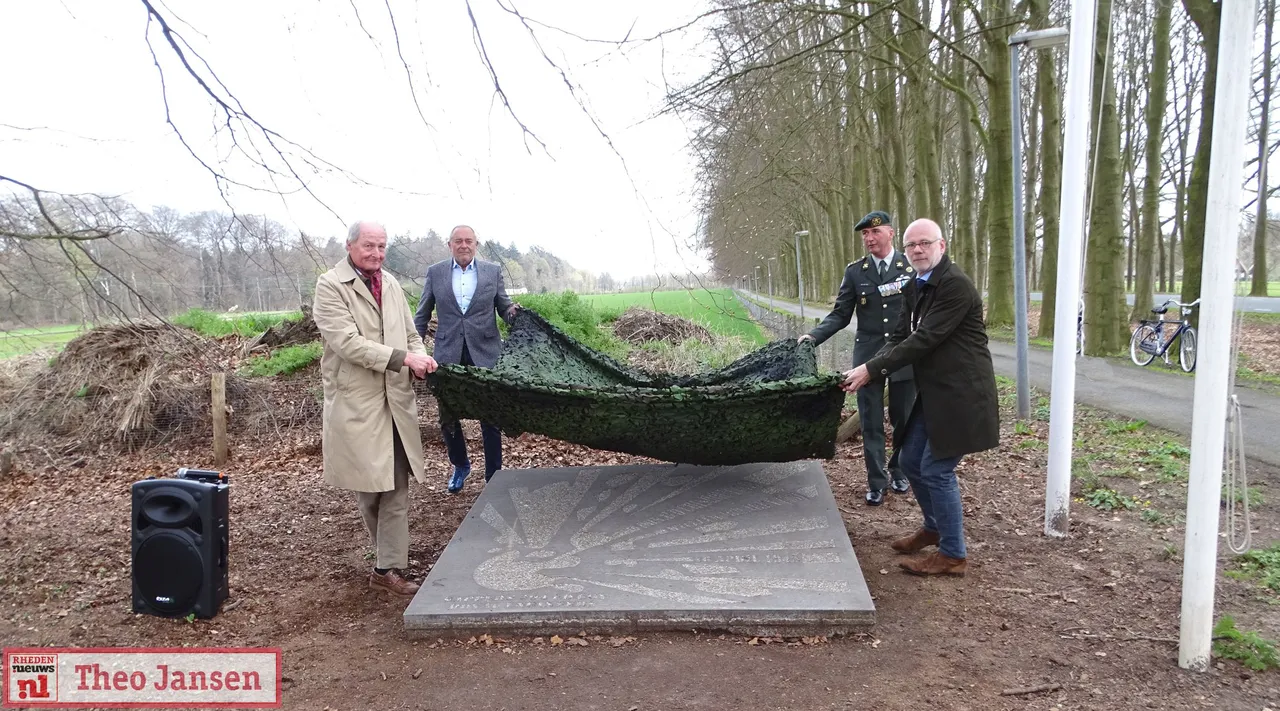 onthulling gedenksteen omgekomen soldaten bij de steeg 15 04 2023 15