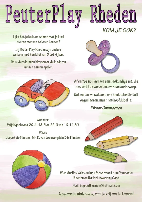 peuterplay rheden