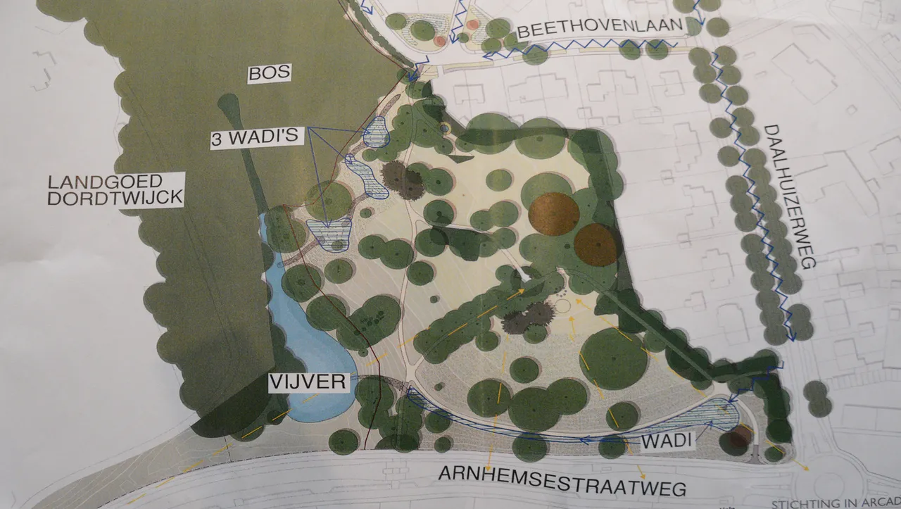 plan herinrichting park daalhuizen gemeente rheden