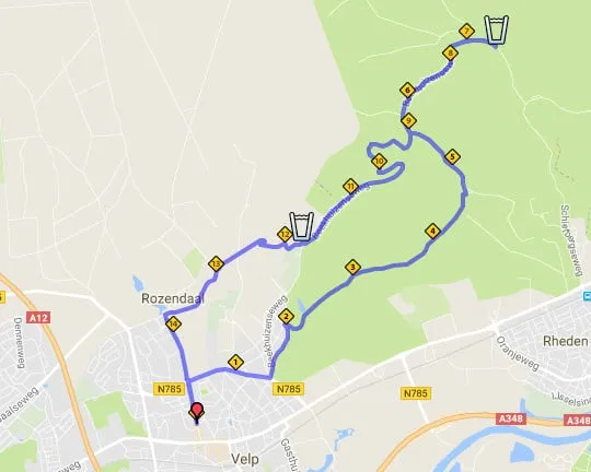 posbankloop route