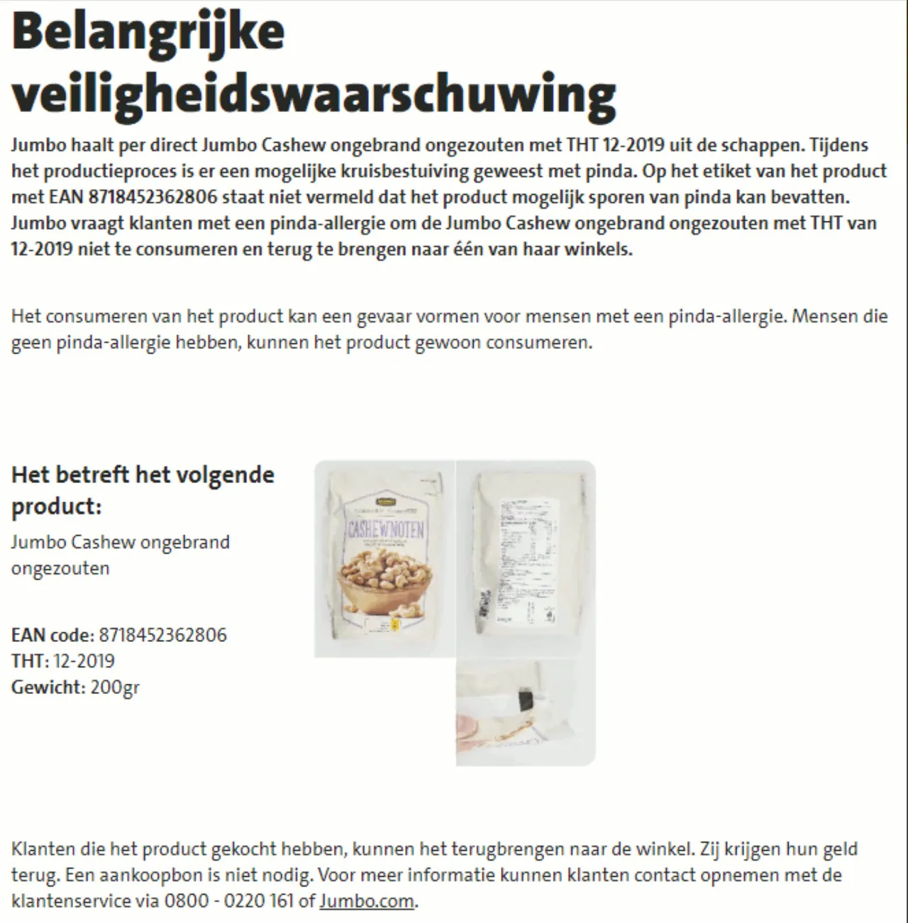 produktwaarschuwing jumbo2