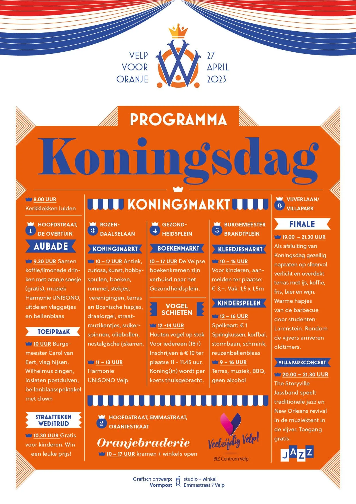 programma koningsdag velp 2023