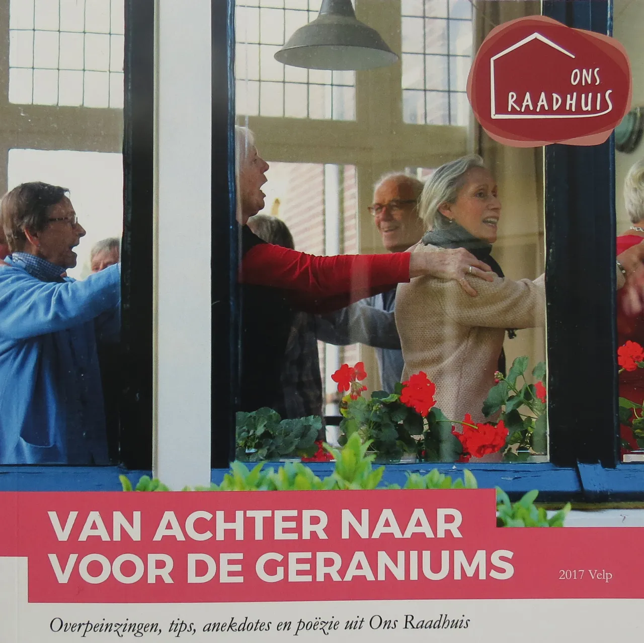van achter naar voor de geraniums