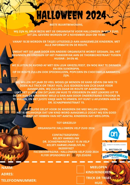 halloween velp zuid 2024