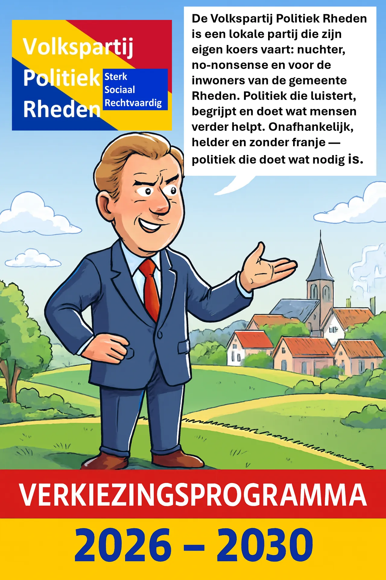 VPR Cartoon1 - Volkspartij Politiek Rheden