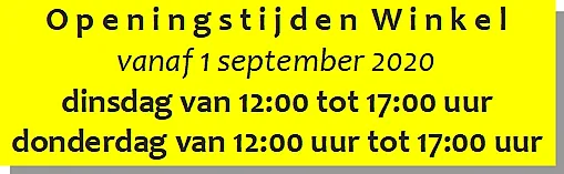 openingstijden winkel