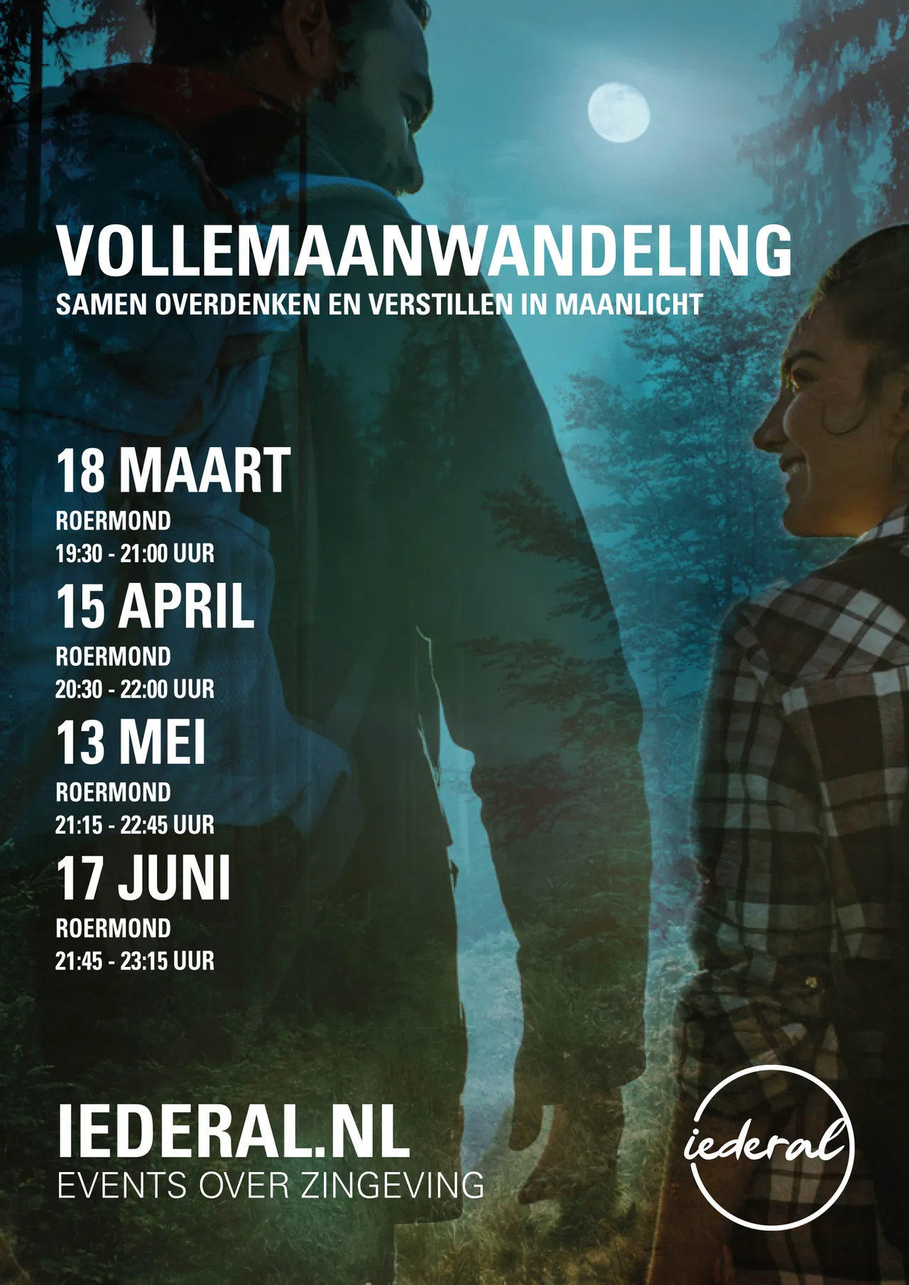 poster vollemaanwandeling 1