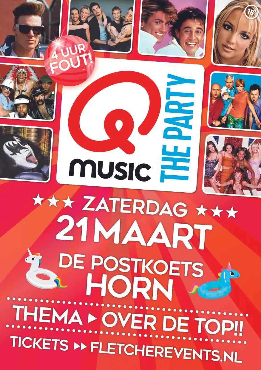 qmusic flol de postkoets horn nr1 flyer a5 vz