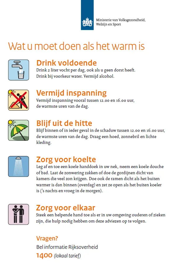 150630 hitte richtlijnen