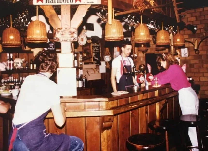 de bar in 1979