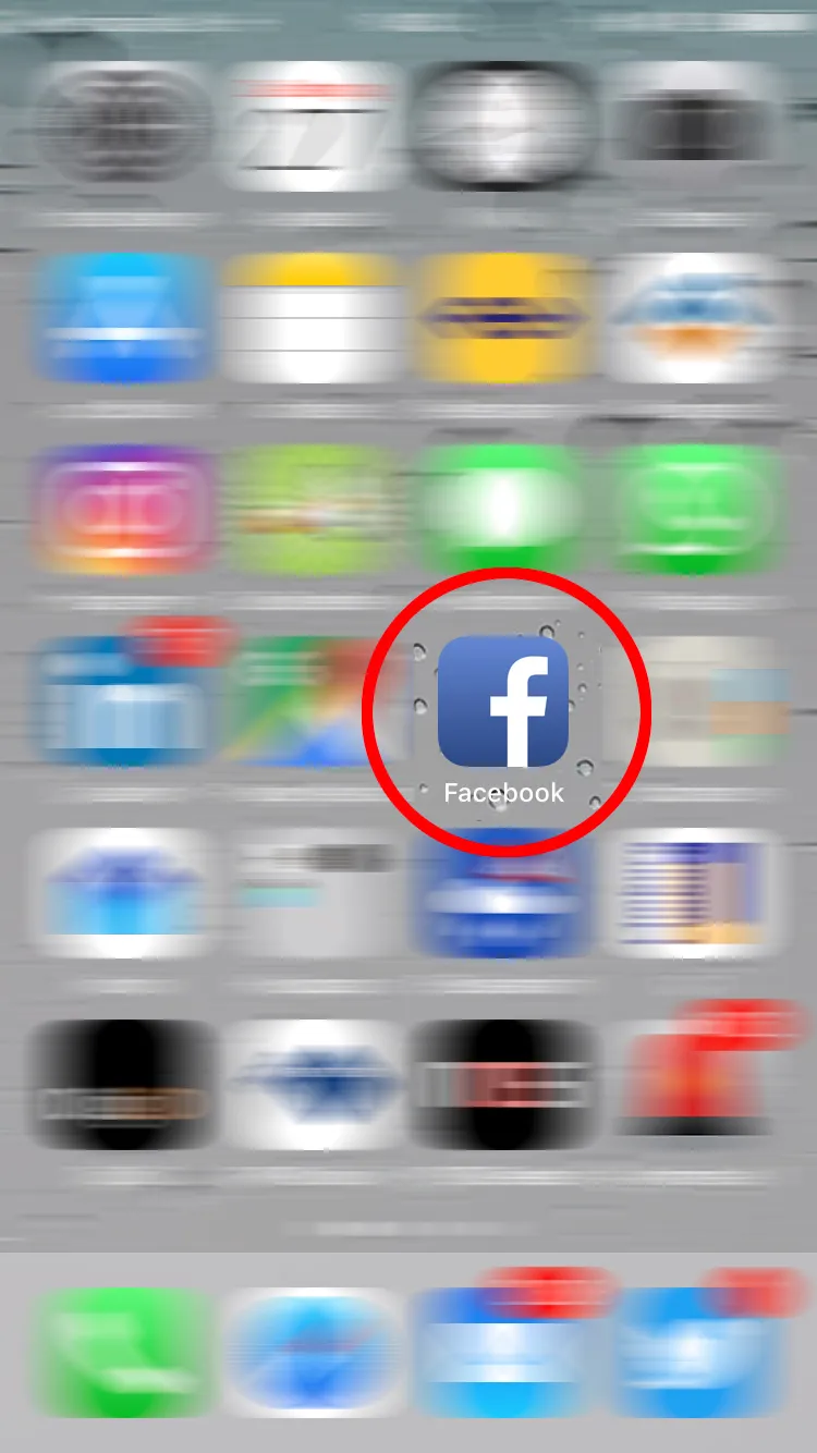 01 start de facebook app op uw smartphone