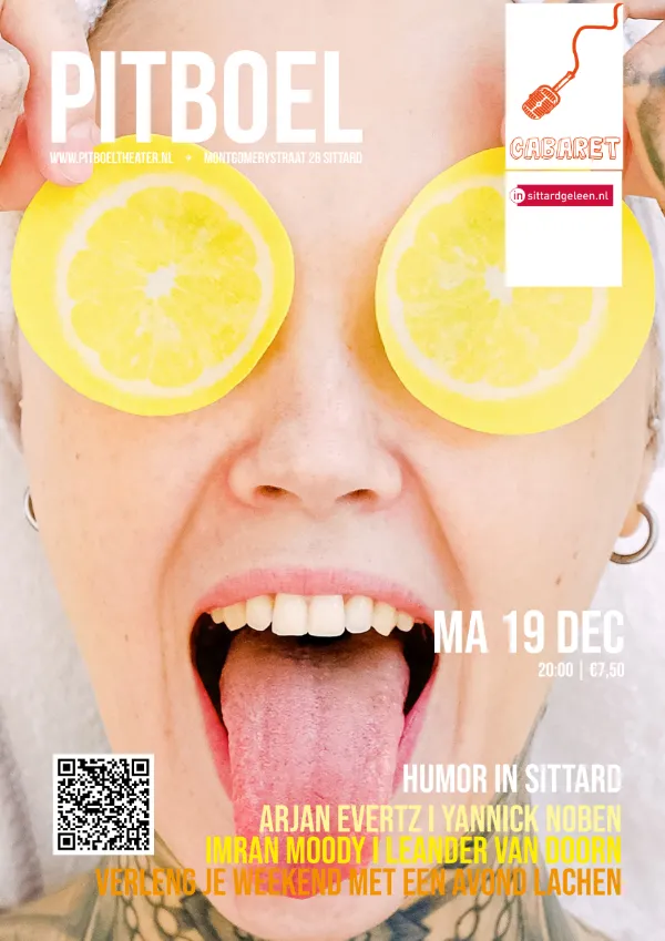 19 december 2022 humor pitboel affiche
