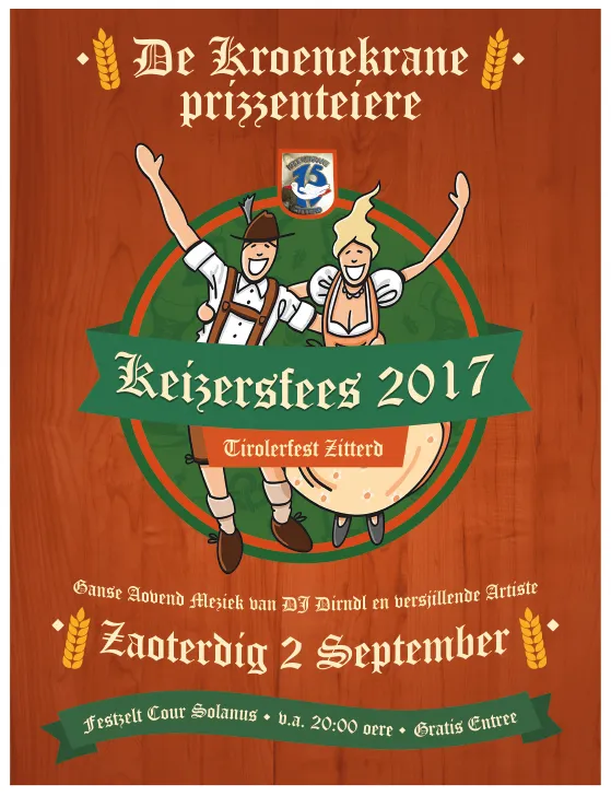 alternatief vogelsjeite 2017 keizersfeest