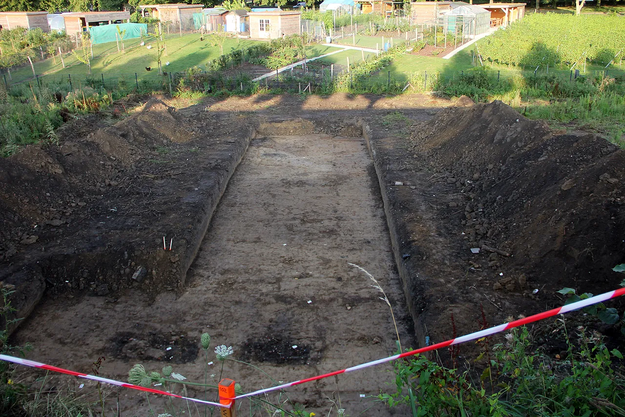 archeologisch onderzoek grachten oostelijke schootsvelden augustus 2019