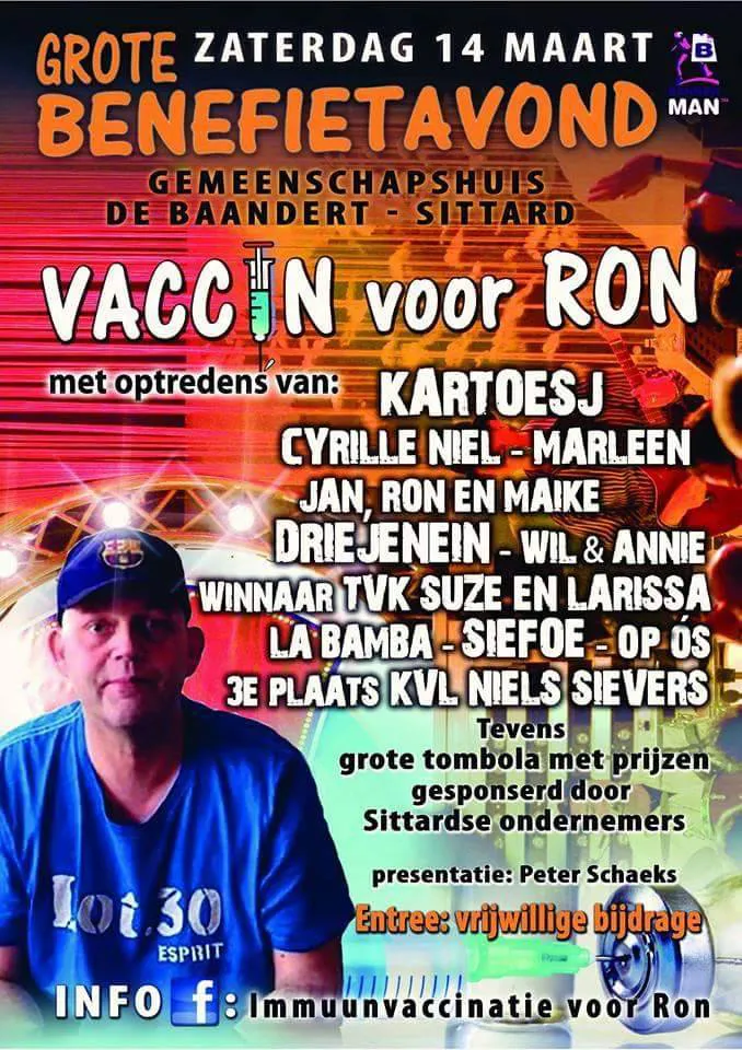 benefiet ron couvee