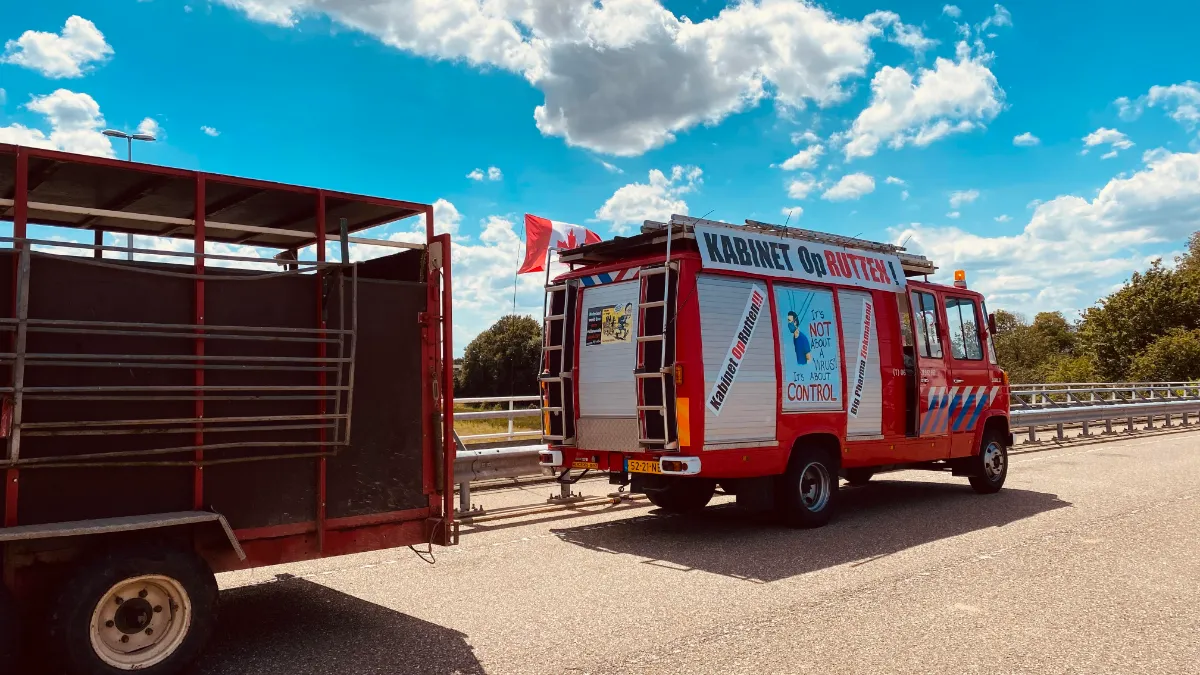 boerenprotest bij holtum noord 2