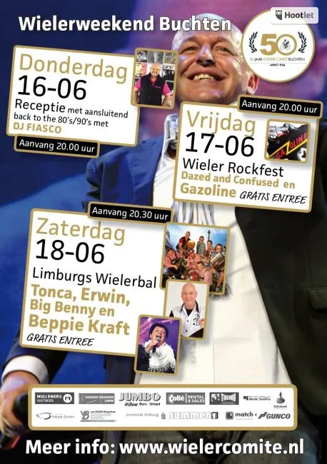 buchten feestprogramma wielerweekend